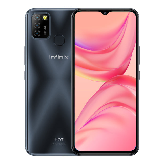 Global Version Infinix Hot 10 Lite X657C 6.6&#39;&#39;HD+ 2GB 32GB 1600*720 5000mAh 13MP Triple Camera 10WCharger Helio A20 Mobile Phone