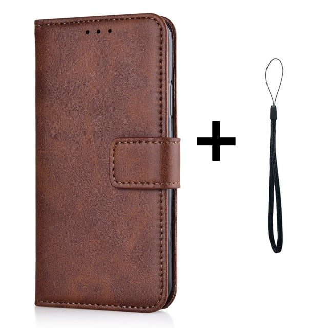 Flip Wallet Case for OPPO Realme Realme Narzo 10 20 30 A Q Q2 Q3 7 i 8 Pro C21 C20 C25 C17 C15 C12 C11 2021 Leather Case Cover