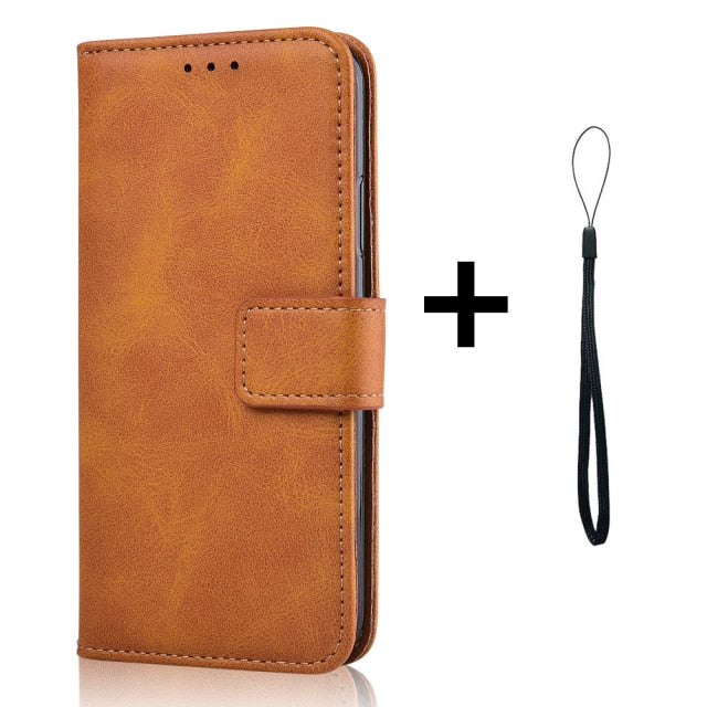 Flip Wallet Case for OPPO Realme Realme Narzo 10 20 30 A Q Q2 Q3 7 i 8 Pro C21 C20 C25 C17 C15 C12 C11 2021 Leather Case Cover