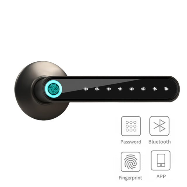 Dual Mode USB Rechargeable Fingerprint Door Lock Security