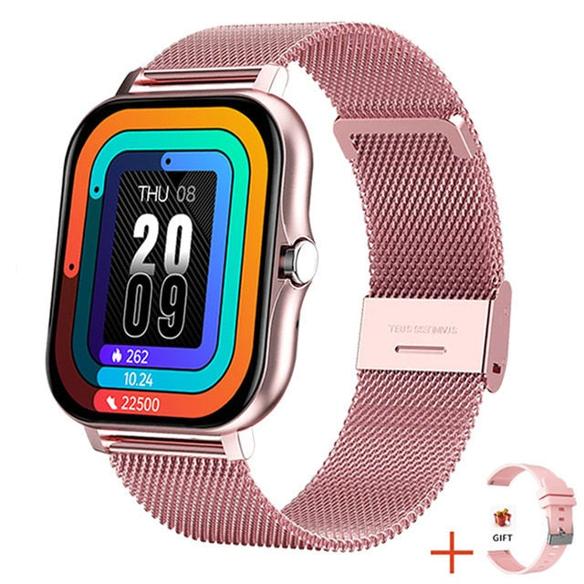 2021 New Women Smart Watch Men Bluetooth Call Music Control Heart Rate Monitor Waterproof Man Laidies Smartwatch For Android IOS