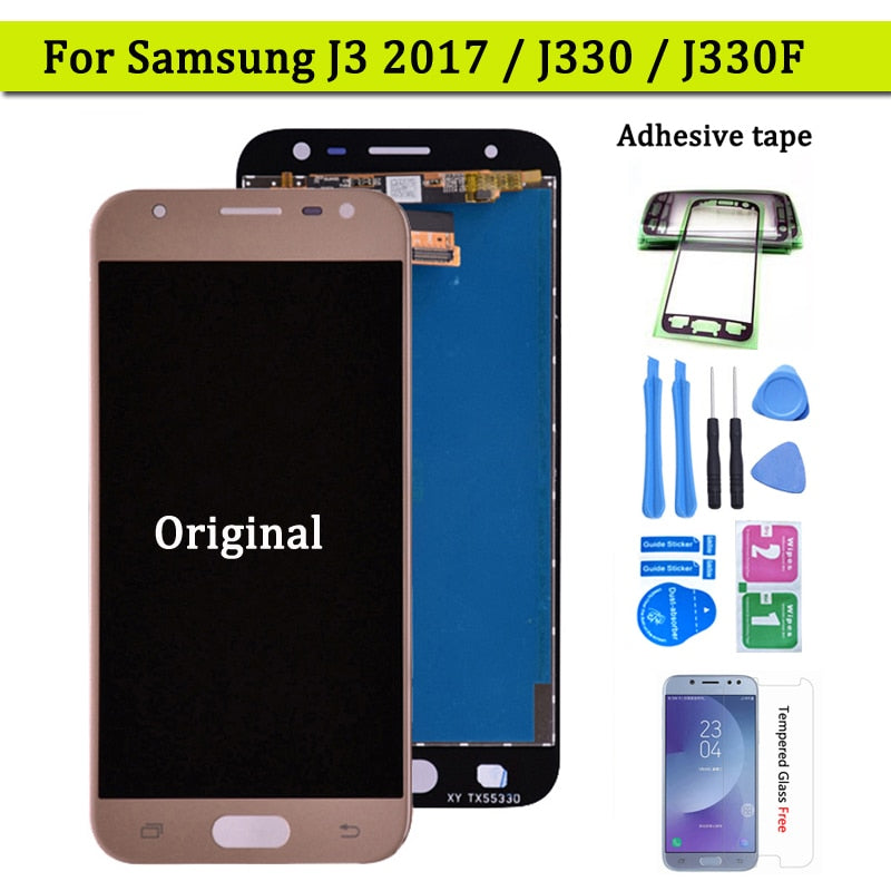 J330 LCD For Samsung Galaxy J3 2017 J330 J330F/DS J330G/DS LCD Display Touch Screen Digitizer Assembly J3 2017 dual sim