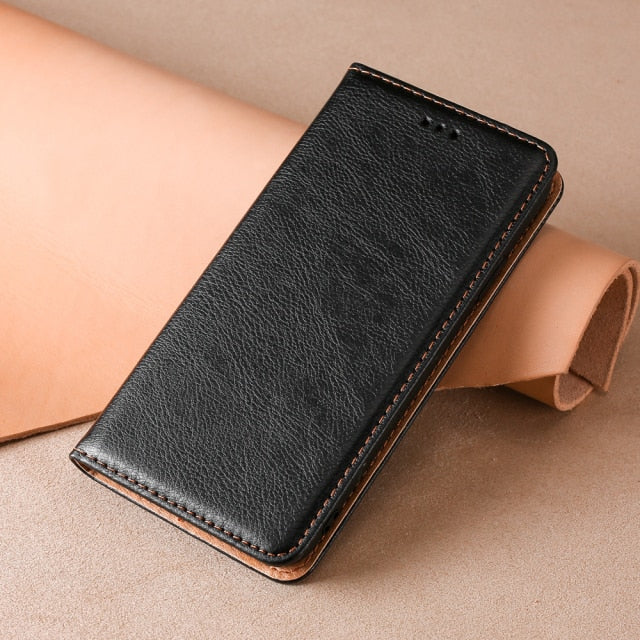 Flip Case For Xiaomi Redmi 3 4 5 6 7 8 9 Cover Leather Wallet  4X 7A 8A Back Cover Redmi Note 8 7 9 pro 8T business Phone Case