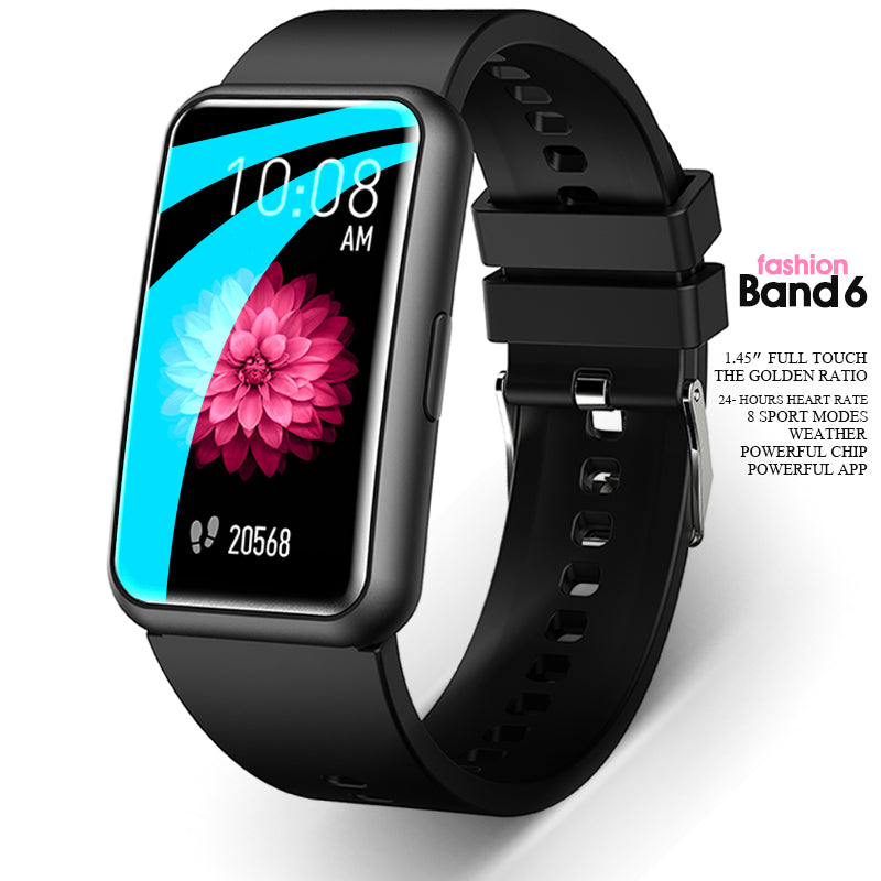 2022 New Smart Watch Women Men 1.45 inch Full Touch Screen Ladies Sports Fitness Tracker Smartwatch Wristbands for Android IOS