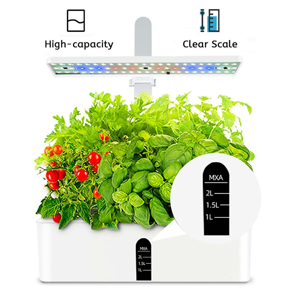 Growing System Automatic Indoor Herb Garden Starter Kit With LED