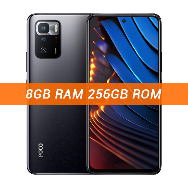 Global Version POCO X3 GT 5G 8GB 128GB / 256GB NFC Dimensity 1100 67W Turbo Charging 120Hz Refresh Rate 64MP Camera Cellphone