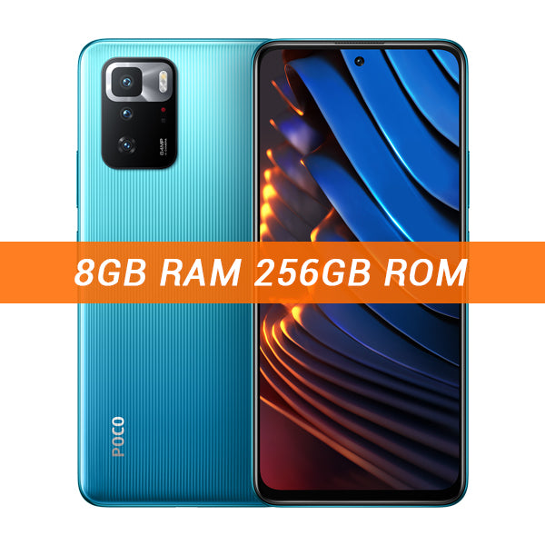 Global Version POCO X3 GT 5G 8GB 128GB / 256GB NFC Dimensity 1100 67W Turbo Charging 120Hz Refresh Rate 64MP Camera Cellphone