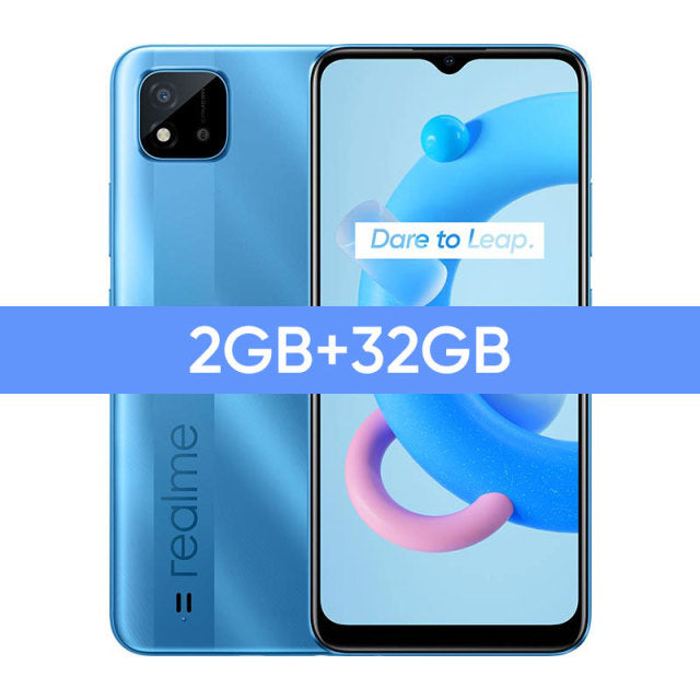 realme C11 2021 NFC Global Russian Version 2GB RAM 32GB ROM 6.5&quot; HD+ 5000mAh Long-Lasting Battery