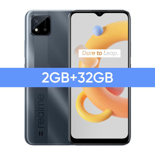 realme C11 2021 NFC Global Russian Version 2GB RAM 32GB ROM 6.5&quot; HD+ 5000mAh Long-Lasting Battery