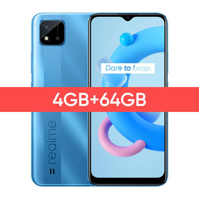 realme C11 2021 NFC Global Russian Version 2GB RAM 32GB ROM 6.5&quot; HD+ 5000mAh Long-Lasting Battery