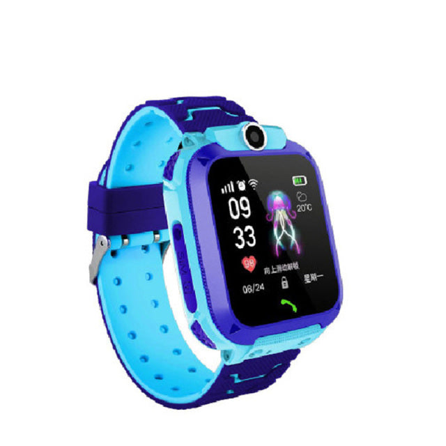 Q12 Children&#39;s Smart Watch SOS Phone Watch Smartwatch For Hiking Travel Kids Gift For IOS Android Two-way Call Wearable Devices