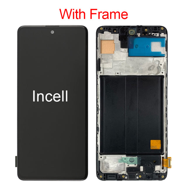 Super AMOLED For samsung a51 дисплей A515 A515F A515F/DS SM-A515U Touch Screen display samsung galaxy a51 mobile phone lcds