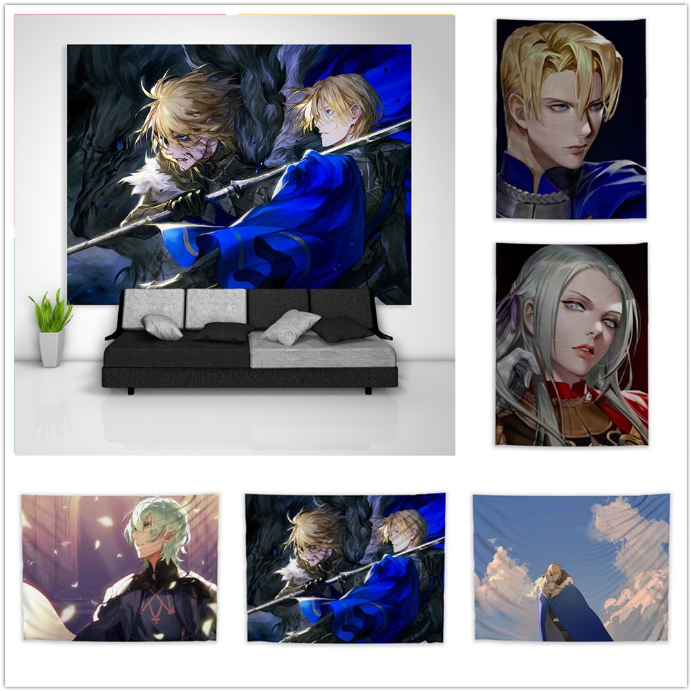 Fire Emblem Three Houses Wall Art Pictures Room Wall Print Canvas Painting Decor Pictures for Bedroom Home Decoration No Frame