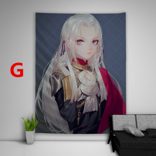 Fire Emblem Three Houses Wall Art Pictures Room Wall Print Canvas Painting Decor Pictures for Bedroom Home Decoration No Frame