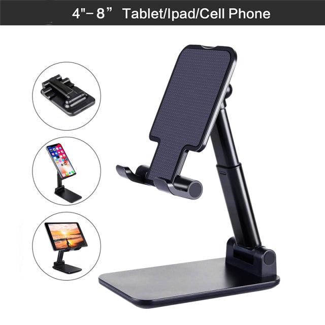 New Desk Mobile Phone Holder Stand For iPhone iPad Xiaomi Adjustable Desktop Tablet Holder Universal Table Cell Phone Stand