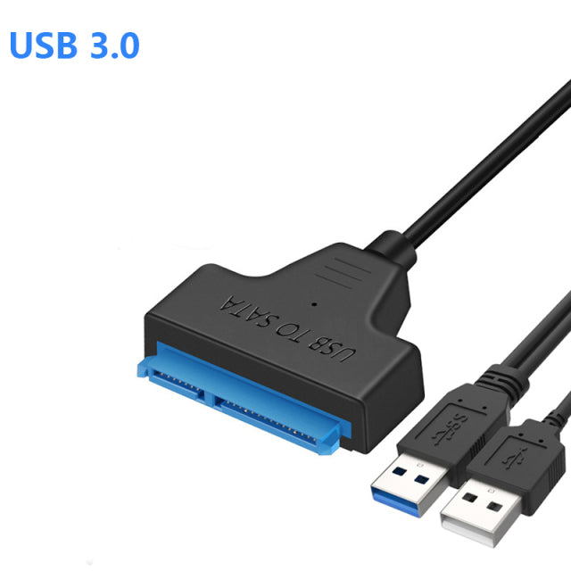 Sata to USB 3.0 Adapter 2.5 Inch SSD HDD Universal Box Hard Drive Enclosure Hardisk Protective Case Max 6TB For Samsung Kingston