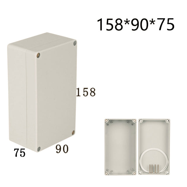 ABS Wire Junction Box Waterproof Electronic Safe Case Plastic Boxes Plastic Organizer IP67 Waterproof Enclosure Box