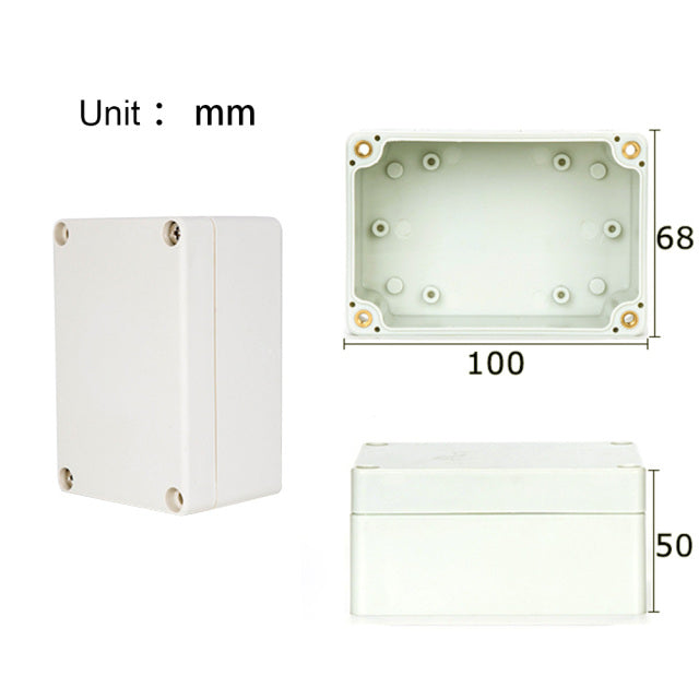 Project Junction Box for Electrical Cable Outdoor DIY Sealed IP67 Enclosure Wire Box 115x90x55mm Waterproof Electronic Cases