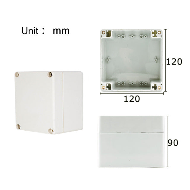 Project Junction Box for Electrical Cable Outdoor DIY Sealed IP67 Enclosure Wire Box 115x90x55mm Waterproof Electronic Cases