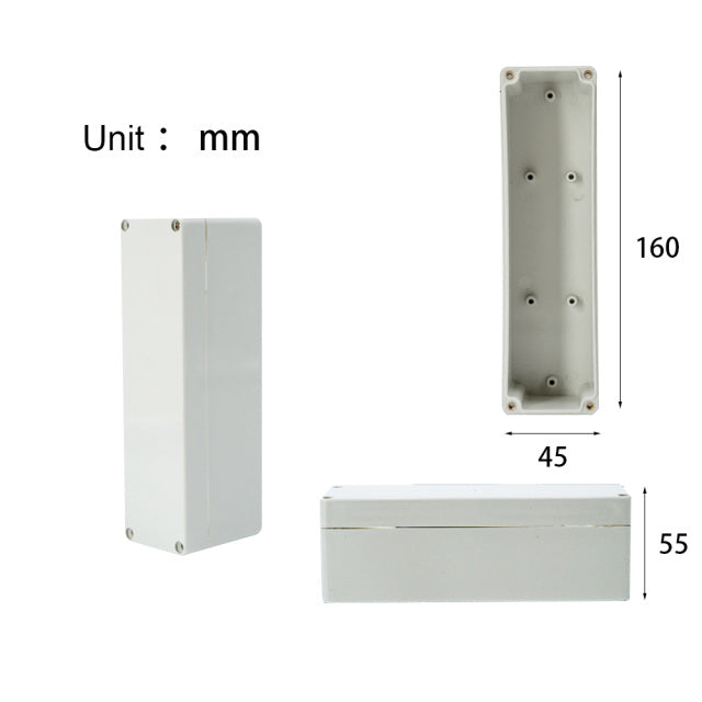 Project Junction Box for Electrical Cable Outdoor DIY Sealed IP67 Enclosure Wire Box 115x90x55mm Waterproof Electronic Cases