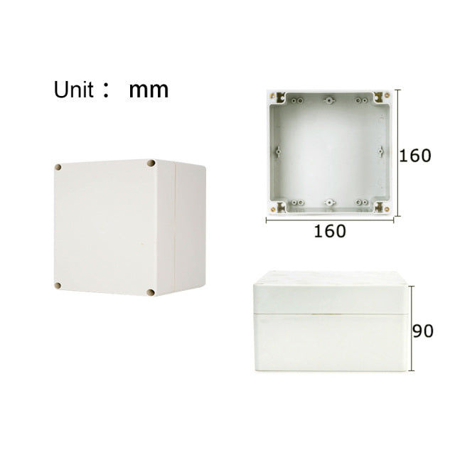 Project Junction Box for Electrical Cable Outdoor DIY Sealed IP67 Enclosure Wire Box 115x90x55mm Waterproof Electronic Cases