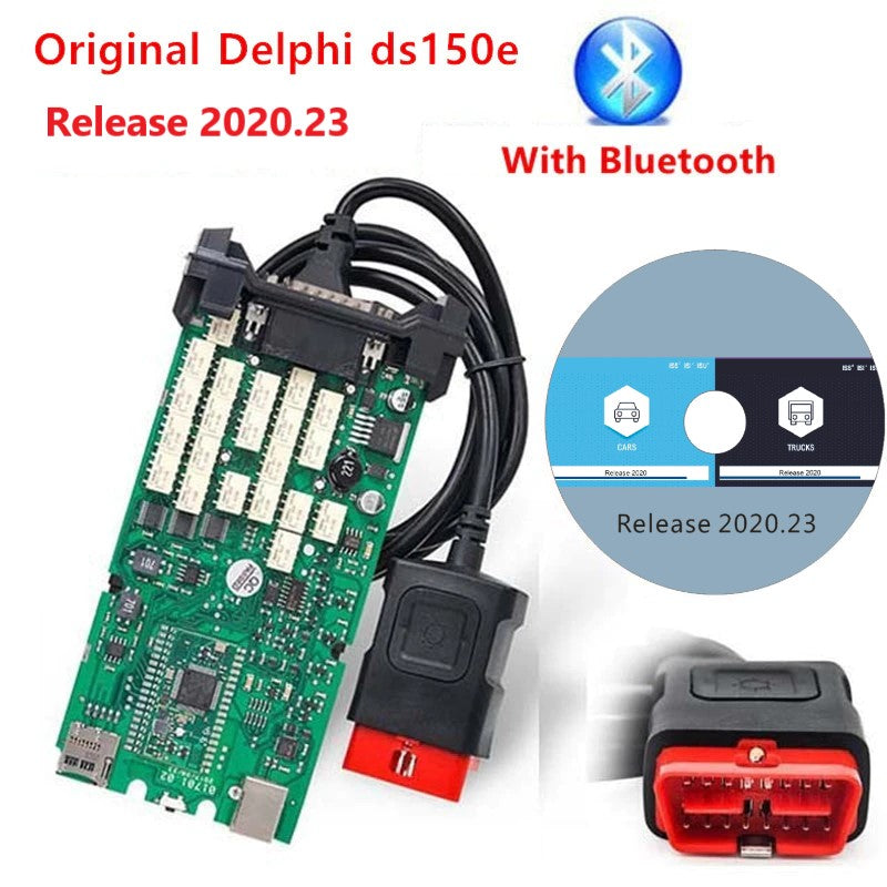 Delphi ds150e single board 2021 OBDII bluetooth scanner 2016.00 2017.R3 keygen 2018.R0 2020.23 cars trucks OBD 2 diagnostic tool