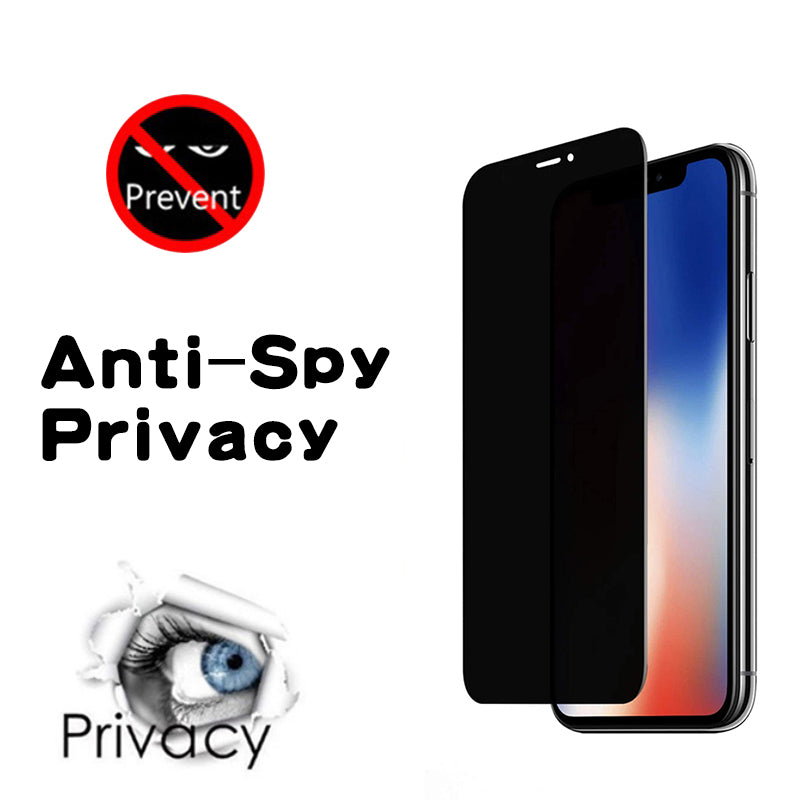 Privacy Tempered Glass Screen Protector For iPhone 12 11 Pro Max 13 Mini Anti-spy Premium Privacy Film for IPhone XS XR X 7 Plus