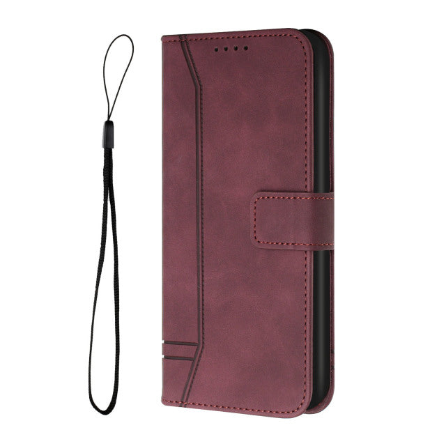 Wallet Flip Leather Case For OPPO Realme V11 7i 7 8 Pro V5 Q2 C17 C12 C15 C25 C25S Narzo 20 30 Pro 30A Anti-theft Phone Case