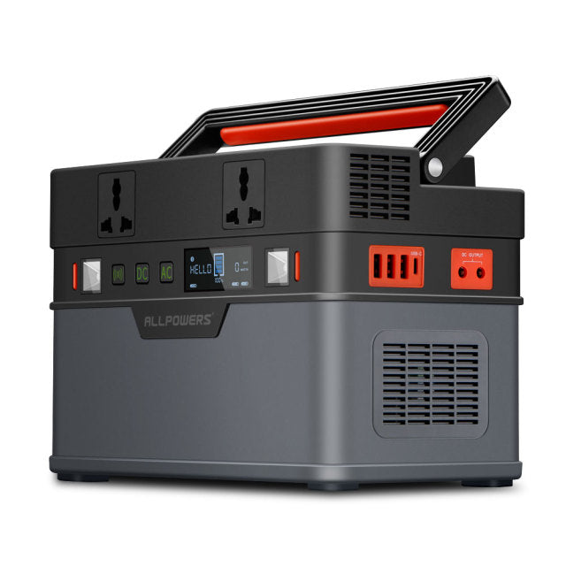 Portable Power Station 110/220V Solar Generator Emergency Power Supply