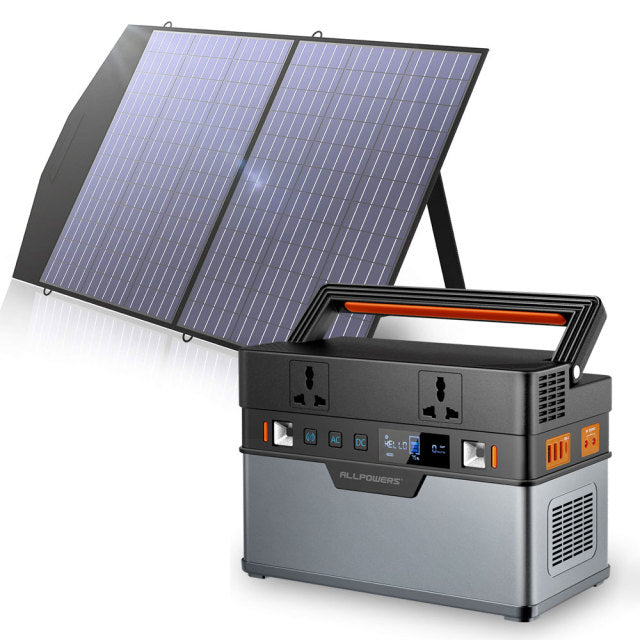 Portable Power Station 288Wh 300W, 606Wh 700W Solar Generator