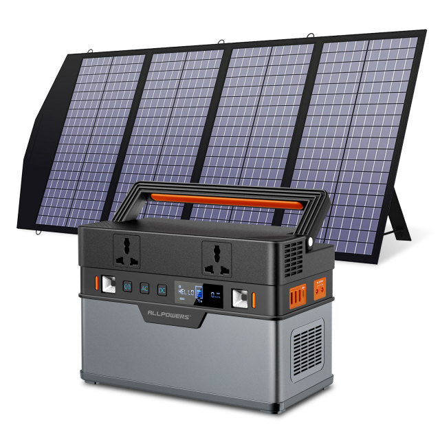 Portable Power Station 288Wh 300W, 606Wh 700W Solar Generator