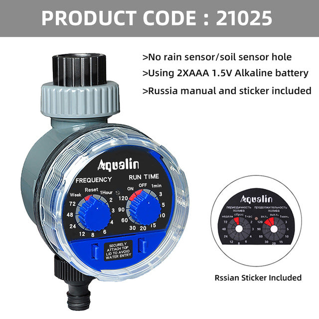 Garden  Water Timer Ball Valve Automatic Electronic Watering Timer