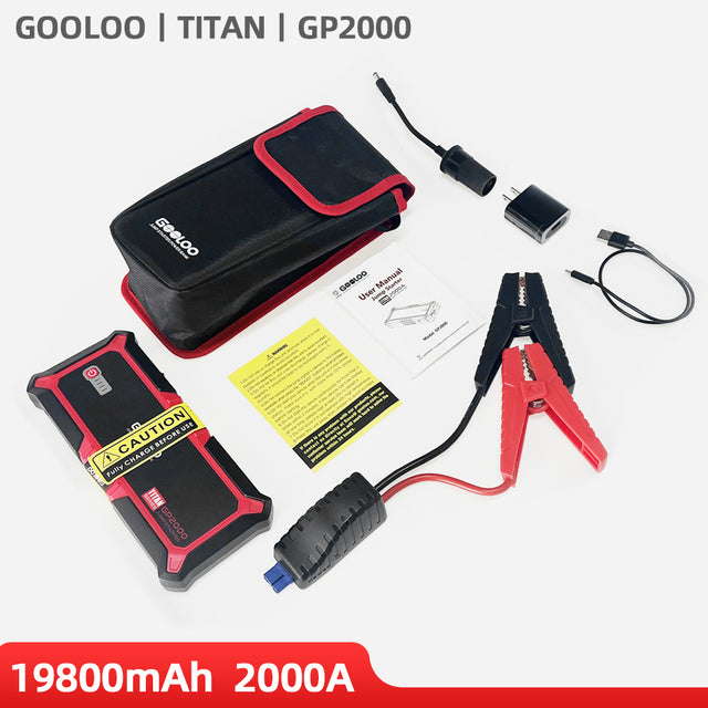 Auto Jump Starter 12V External Car Powerbank Automatic Motorcyle Battey Booster