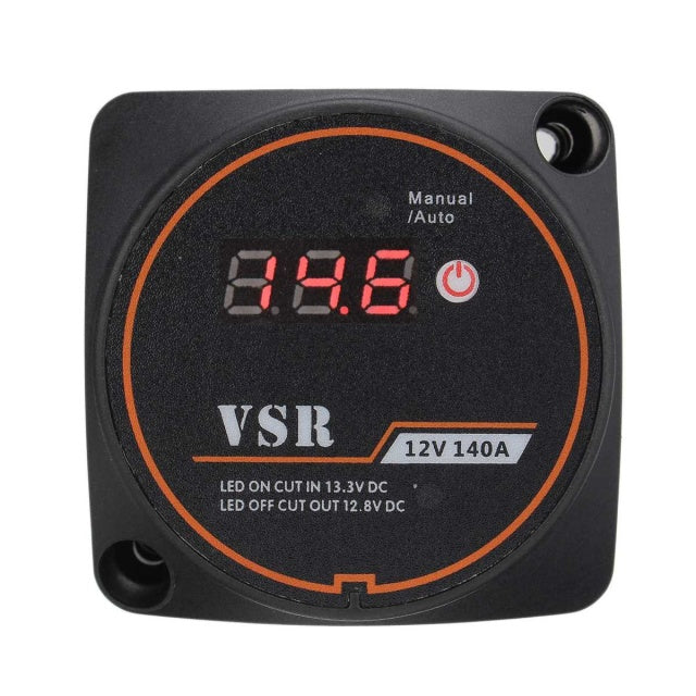 Digital Display Voltage Sensitive Split Charge Relay VSR 12V 140A