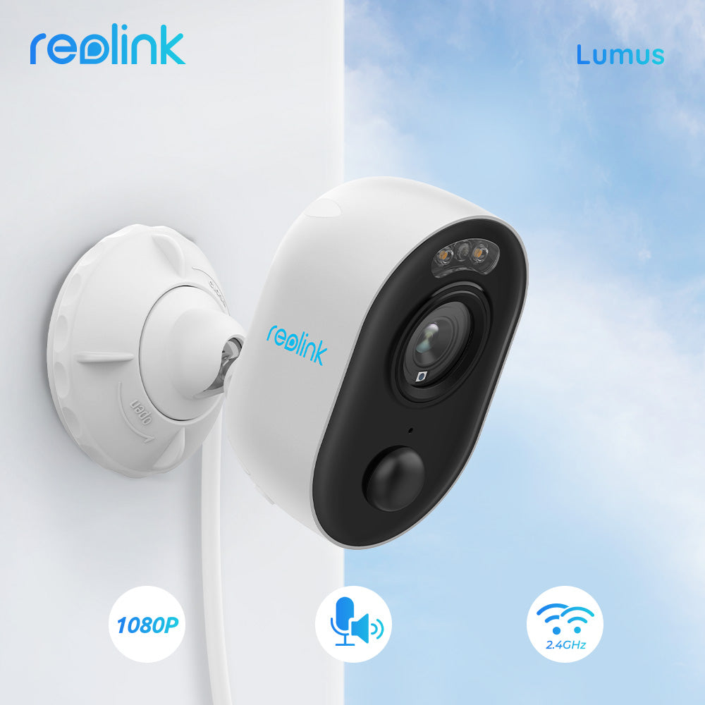 Reolink Lumus Spotlight WiFi Camera IP 1080p Full HD Color Night Vision