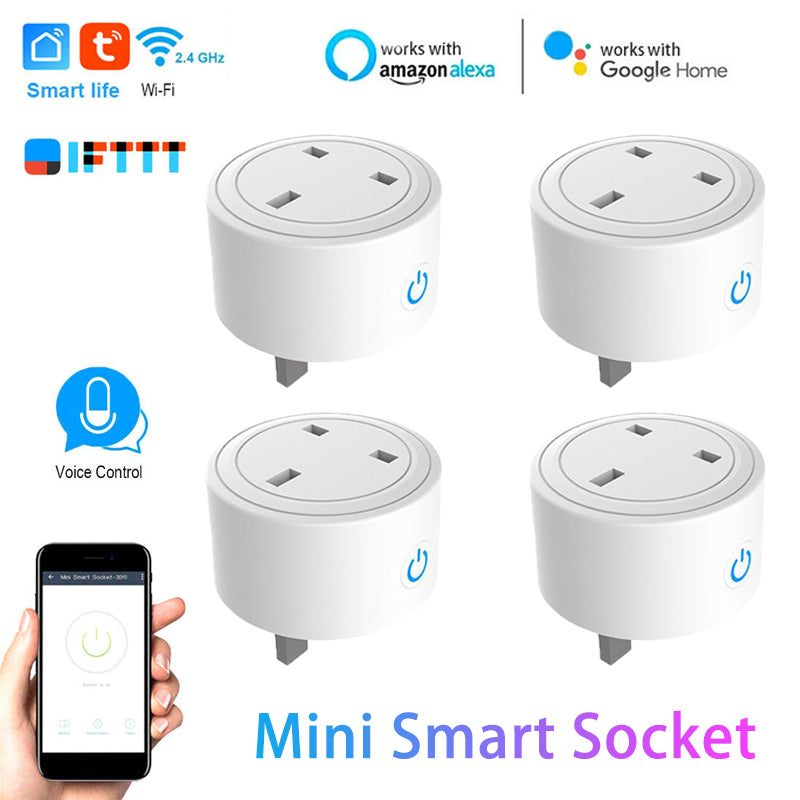 Smart Plug Socket With Ptiming Function UK Multi Plug