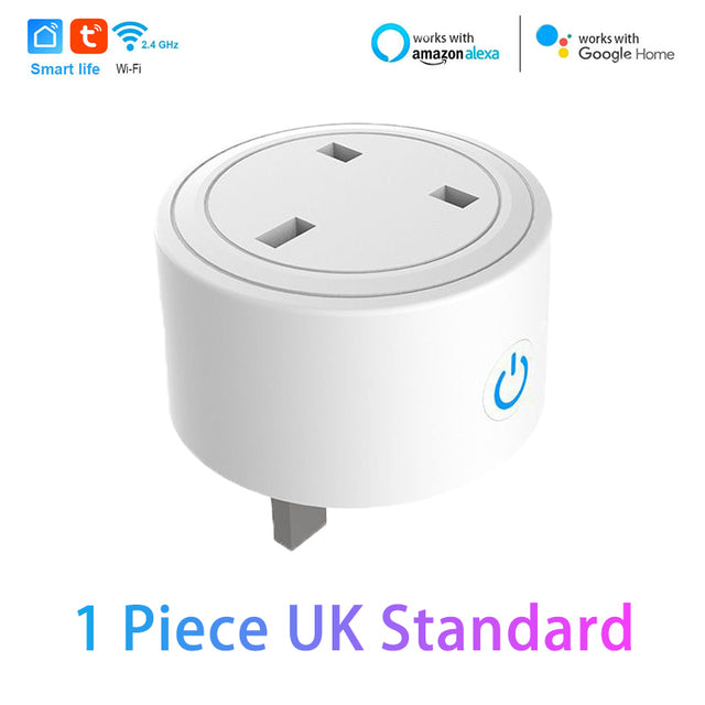 Smart Plug Socket With Ptiming Function UK Multi Plug