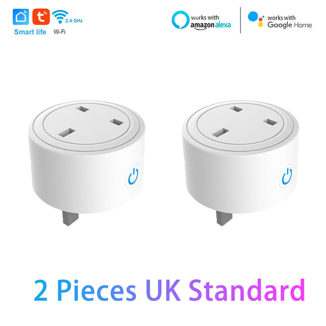 Smart Plug Socket With Ptiming Function UK Multi Plug