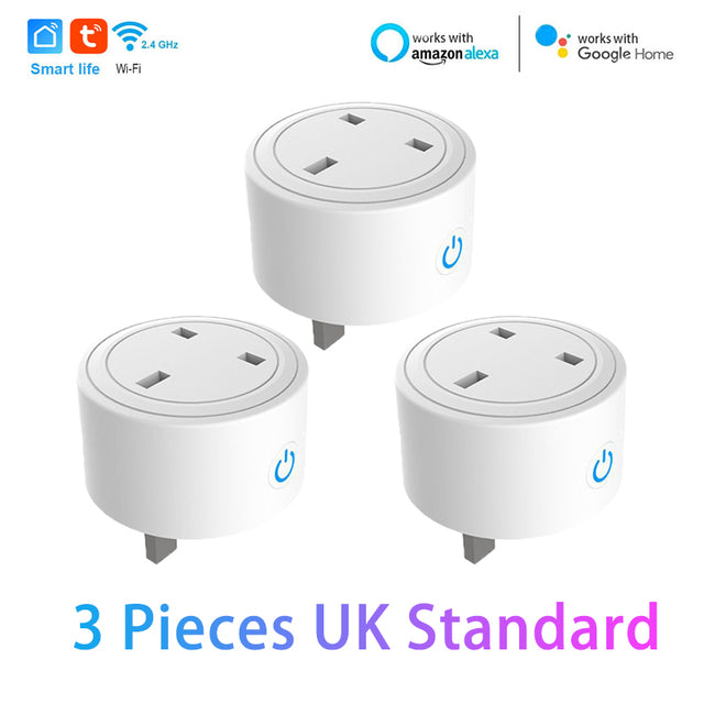 Smart Plug Socket With Ptiming Function UK Multi Plug