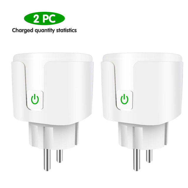 WiFi Smart Plug 20A EU Socket Outlet Timing