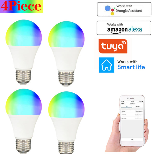 Zigbee Smart LED Lamp Dimmable With Smart Life APP