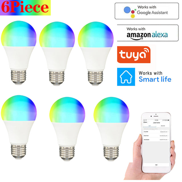 Zigbee Smart LED Lamp Dimmable With Smart Life APP