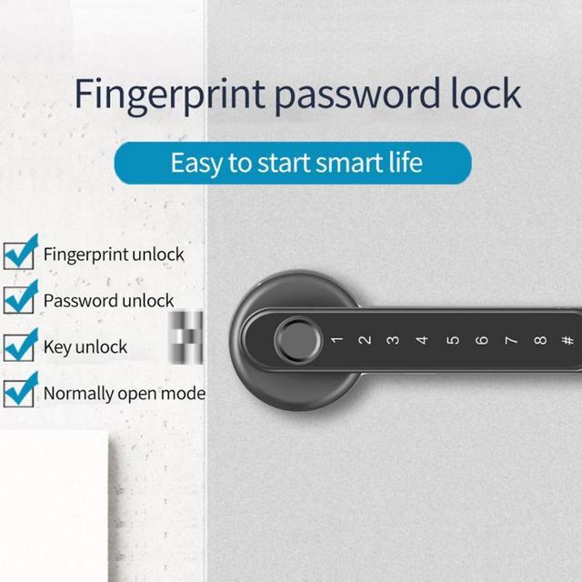 Emergency Charge Bluetooth Password Fingerprint Locks