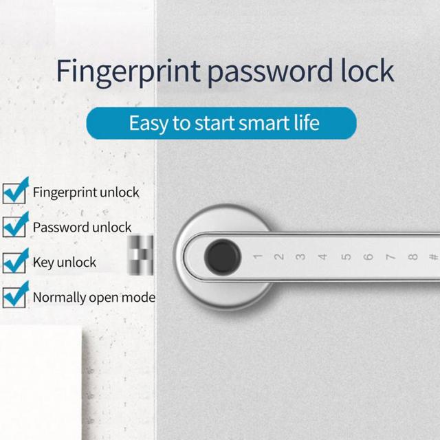 Emergency Charge Bluetooth Password Fingerprint Locks