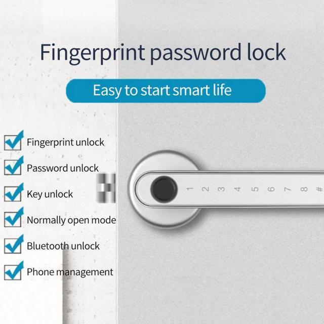 Emergency Charge Bluetooth Password Fingerprint Locks