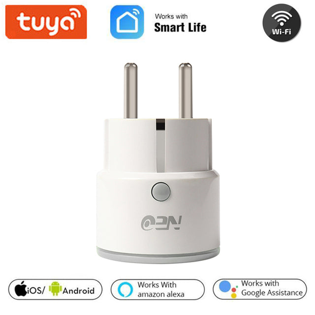 Smart Plug WiFi Socket EU 10A With Timing Function