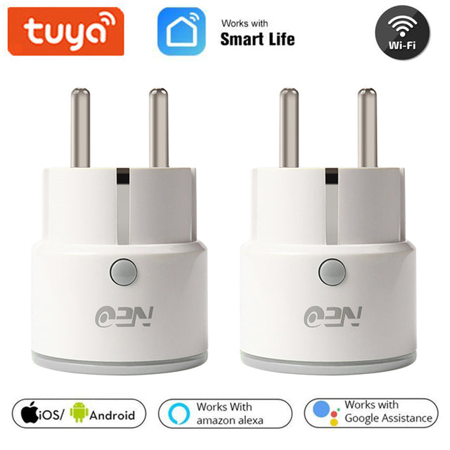 Smart Plug WiFi Socket EU 10A With Timing Function