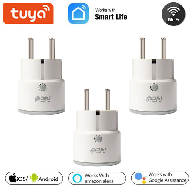 Smart Plug WiFi Socket EU 10A With Timing Function