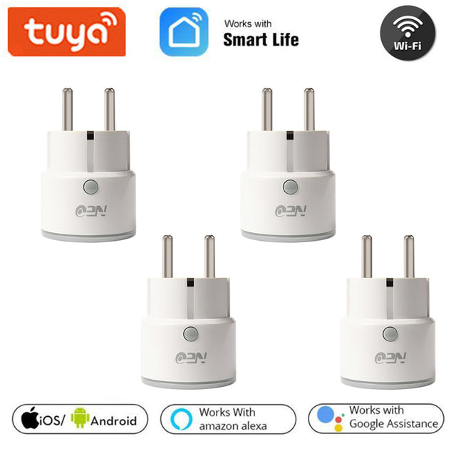 Smart Plug WiFi Socket EU 10A With Timing Function