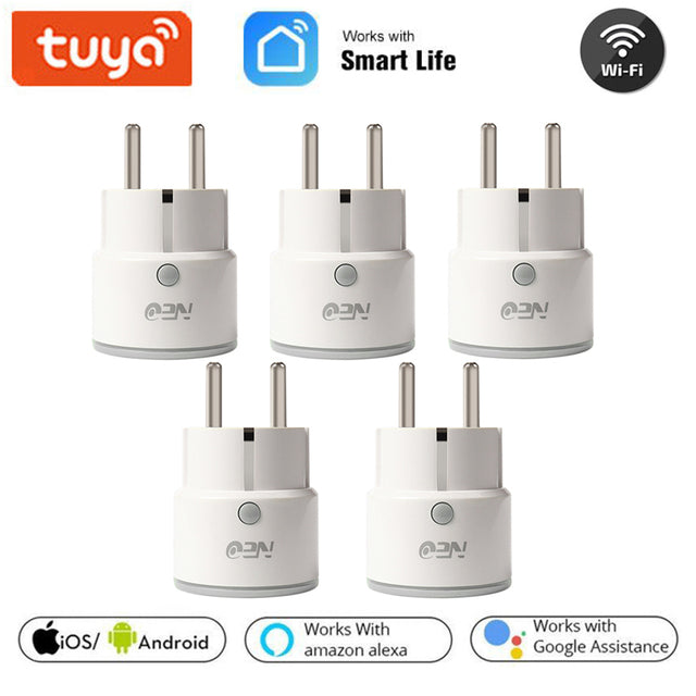 Smart Plug WiFi Socket EU 10A With Timing Function